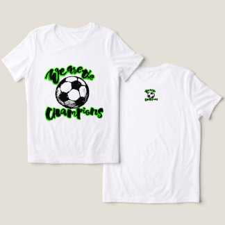Tipografia 'We Are The Champions'