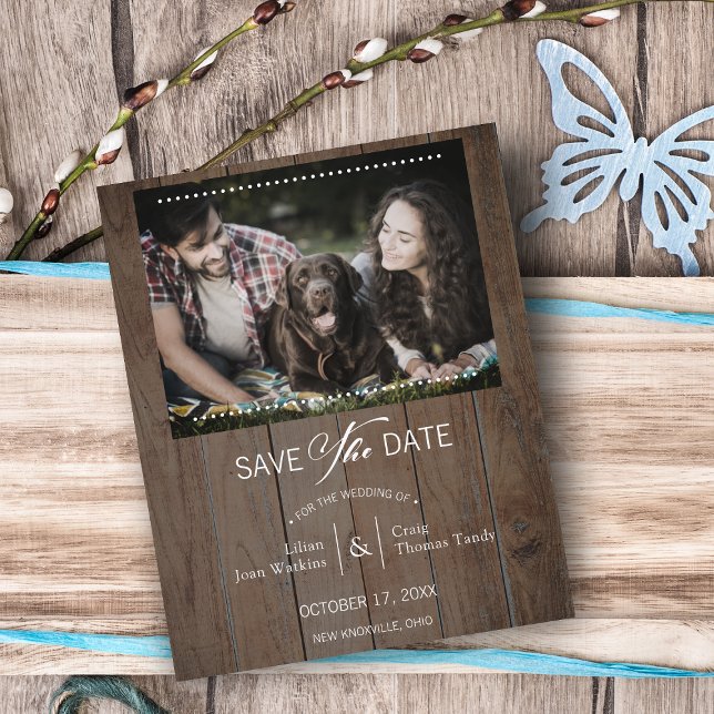 Tipografia Whimsical com Foto de Cão de Madeira Ru (Criador carregado)