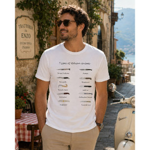 Tipos de camisetas italianas