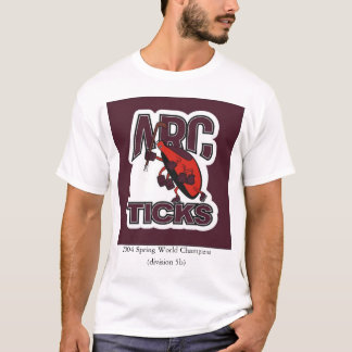 Tiquetaque do arco camisa do campeonato T de 2004