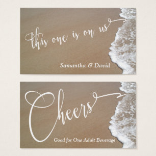 Tíquetes de Bar de Fotografia da praia de areia e