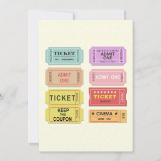 Tíquetes de filmes