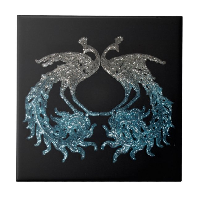 Tira do brilho e pavão azul (Frente)