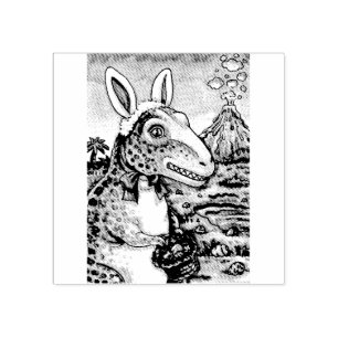 TIRANOSSAURO T-REX, CARIMBO DE BORRACHA DO