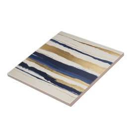 tiras abstrato de ouro, azuis e beges