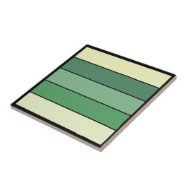 Tiras amarelas verdes de inverno em papel de aquar