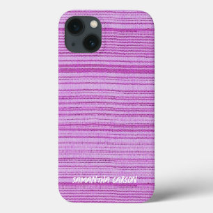 Tiras cor-de-rosa com nome personalizado