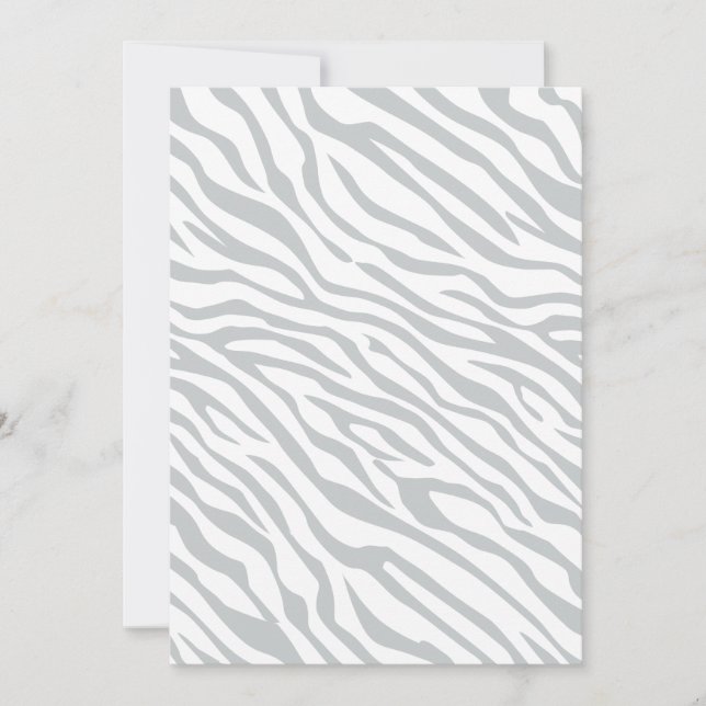 Tiras de Zebra Mágica Clique para Personalizar a c (Frente)