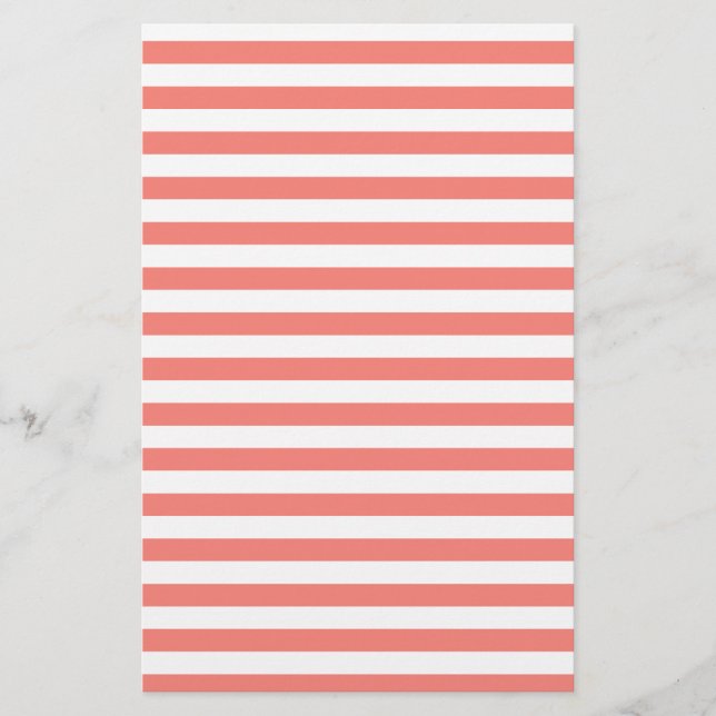 Tiras finas - Cor-de-rosa branco e coral (Frente)