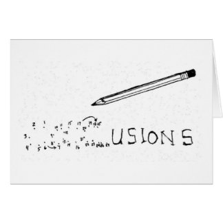 Tire suas próprias conclusões! cartão