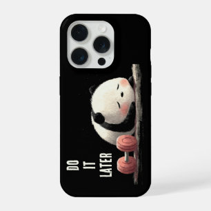 Tired Panda Gym – Arte Divertida de Treino Cute