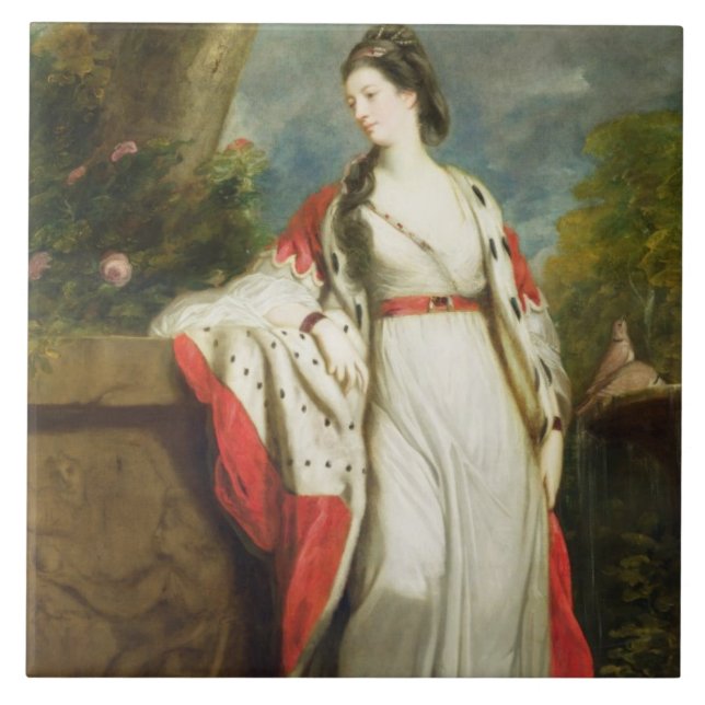 Tiro de Elizabeth, duquesa de Hamilton e duquesa (Frente)