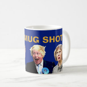 TIROS de CANECA de BREXIT, mensagem do referendo