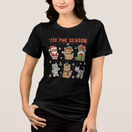 Tis The Season Cute Cat Squad Christmas Gift
