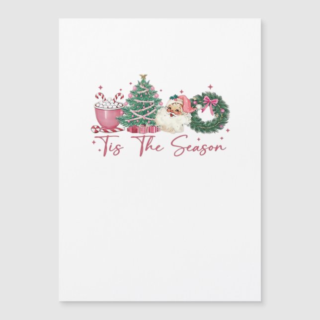 Tis The Season Merry Christmas Cute Xmas Coffee Ch (Frente)