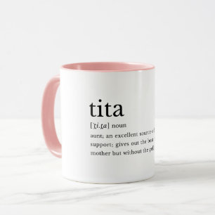 Tita Definição Tia Filipina Caneca de Presente