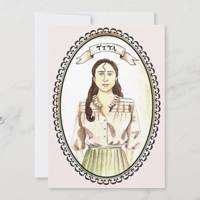 Tita do Like Water for Chocolate (Frente)