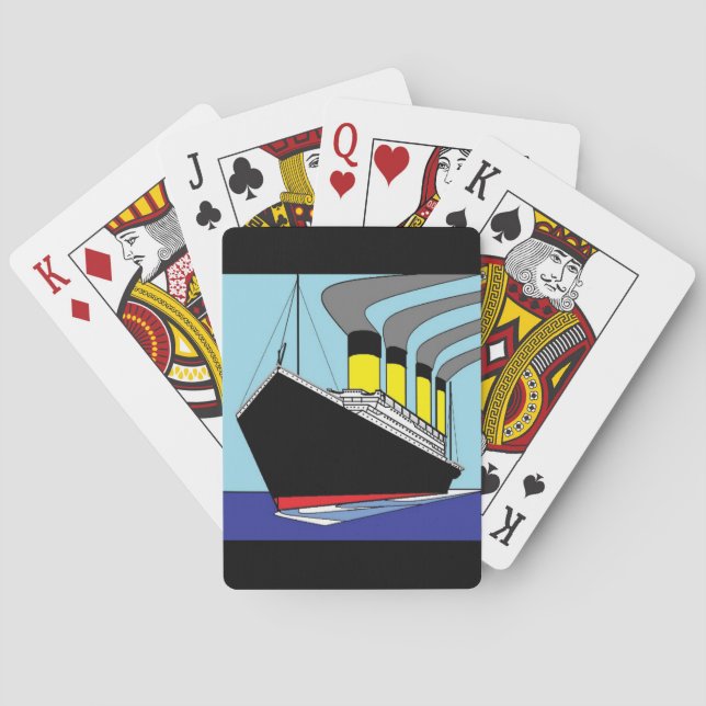 Titanic baralho (Verso)