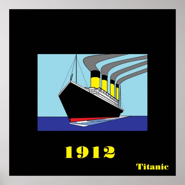 Titanic poster (Frente)