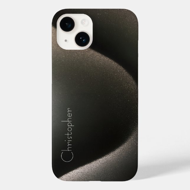 Titânio Silver Stainless Steel Impressão iphone 15 (Verso)