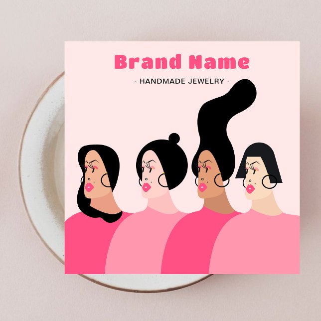 Titular da Loja de Joias Rosa Moderna (Criador carregado)