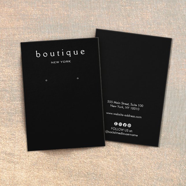 Titular da placa de vídeo preto simples (Criador carregado)