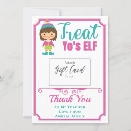 Titular de GiftCard Yo'sELF do Tratado de Apreciaç