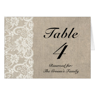 Titular do cartão rústico do lugar da mesa de