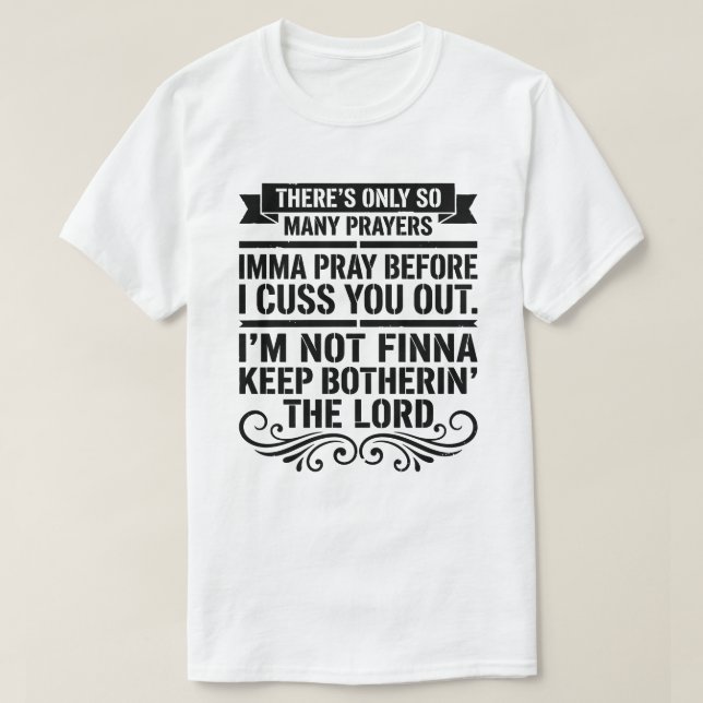 Título: Camiseta com Citação Engraçada e Sarcástic (Frente do Design)