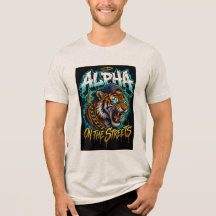 Título: Camiseta Estilo Streetwear de Tigre Colori