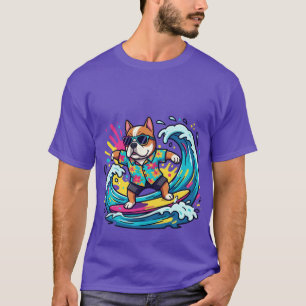 Título: Camiseta Gráfica de Cachorro de Desenho An