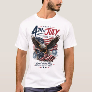 Título: Camiseta Patriótica Águia Careca 4 de Julh
