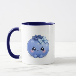 Título: Caneca de Café Mirim de Mirtilo Azul