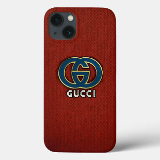 **Título:** iPhone 13 Red Gucci Back Cobrir