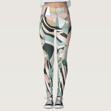 Título: Pastel Prism Leggings