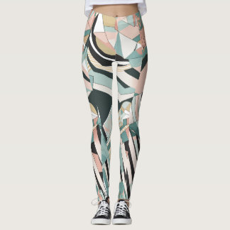 Título: Pastel Prism Leggings