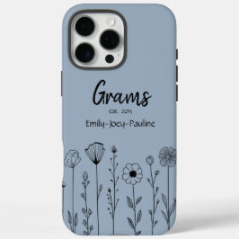 Título Personalizado de Nana Floral Simples