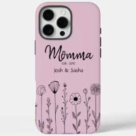 Título Personalizado de Nana Floral Simples