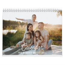 Título Personalizado do Calendário de Fotografias