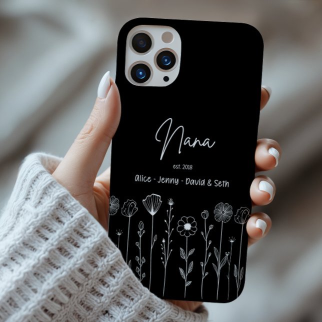 Título Personalizado Nana Floral Simples (Criador carregado)