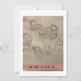 Tive Que Crescer O Cartão De Aniversário!