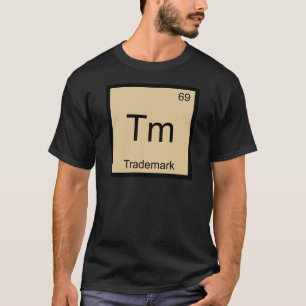 Tm - Marca Registrada Camiseta do Símbolo do Eleme