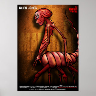 TMAH Alienígena Jones Poster