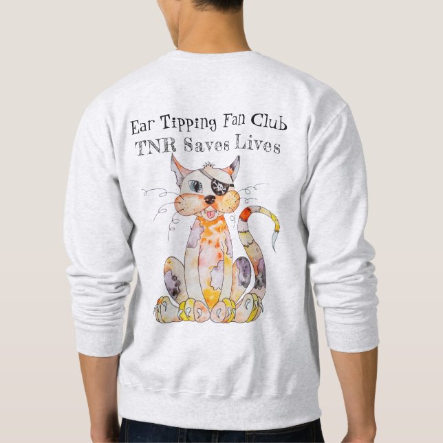 TNR Trap, Neuter, Return Salva a Camisa Doadora (Verso)