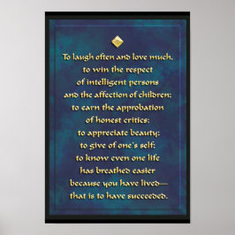 To laugh often... poster