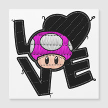 Toad de amor - Magneta rosa