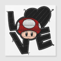 Toad de amor - Magneta vermelha