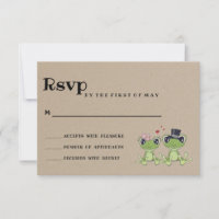 ©Toadly in Love Sapo Rustic Wedding RSVP