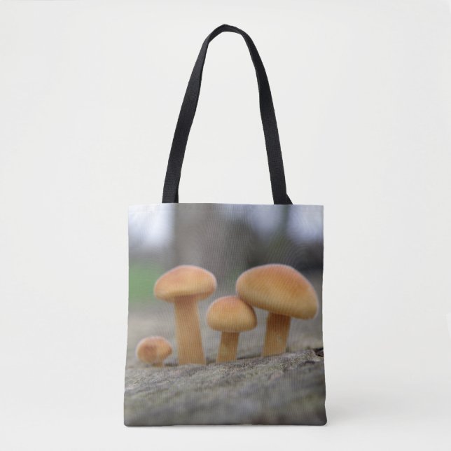 Toadstools das ferramentas pequenas Macro Tote Bag (Frente)