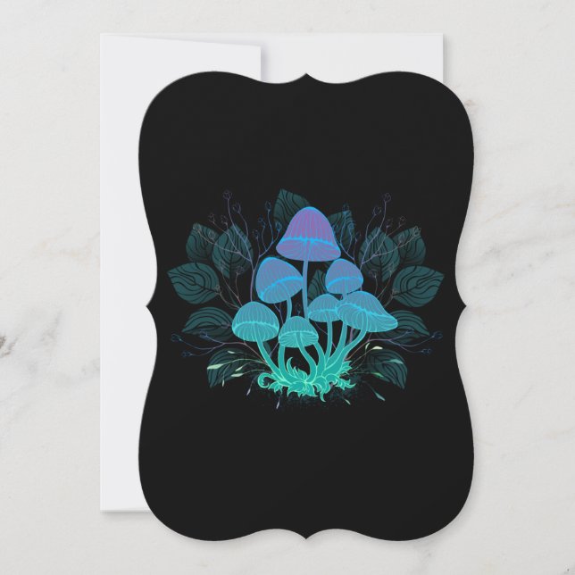 Toadstools em arbustos (Frente)